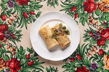 Блины с мясом