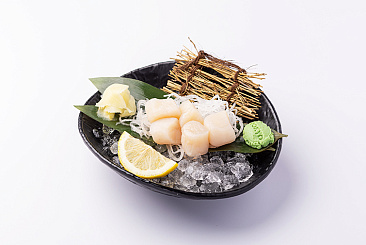 Сашими из гребешка