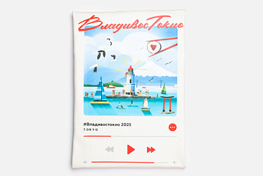 Футболка "Владивостокио" oversize 42-52