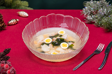 Заливное с морепродуктами