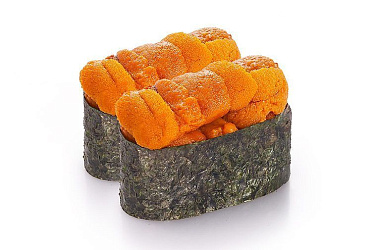 Суши с икрой морского ежа 2шт.