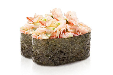 Спайси суши с крабом и огурцом 2шт.
