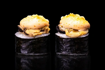 Запечённый ролл с мидией 8 шт