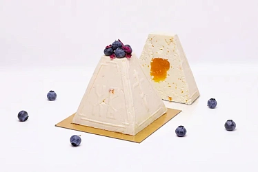 Пасха творожная с мандарином