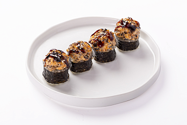 Запеченный ролл с шиитаке 4 шт